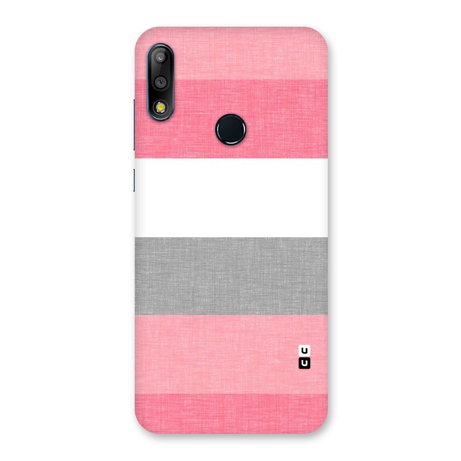 Shades Pink Stripes Back Case for Zenfone Max Pro M2