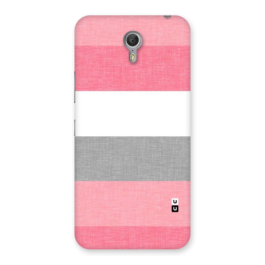 Shades Pink Stripes Back Case for Zuk Z1