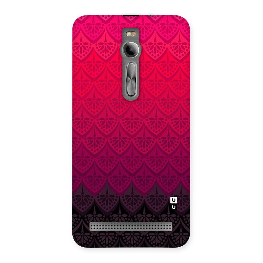 Shades Red Design Back Case for Asus Zenfone 2