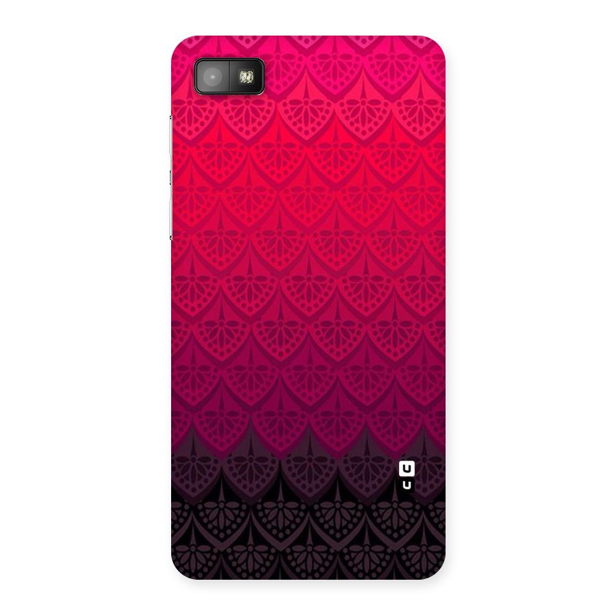Shades Red Design Back Case for Blackberry Z10