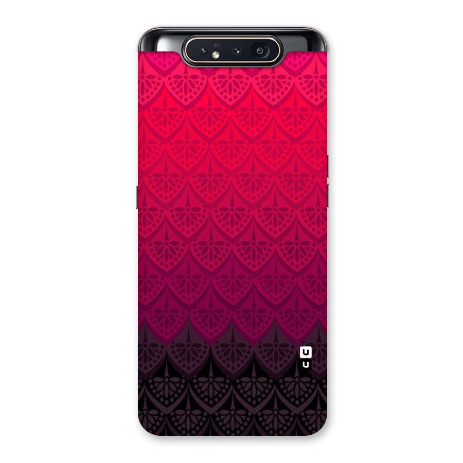 Shades Red Design Back Case for Galaxy A80