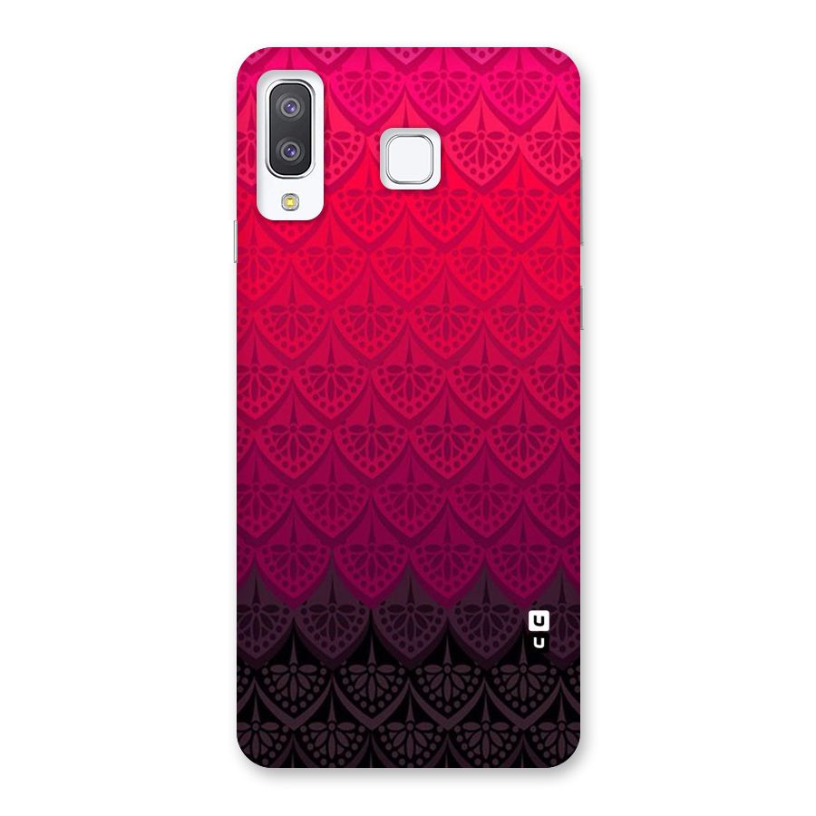 Shades Red Design Back Case for Galaxy A8 Star