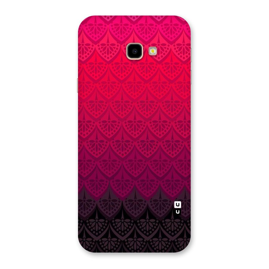 Shades Red Design Back Case for Galaxy J4 Plus