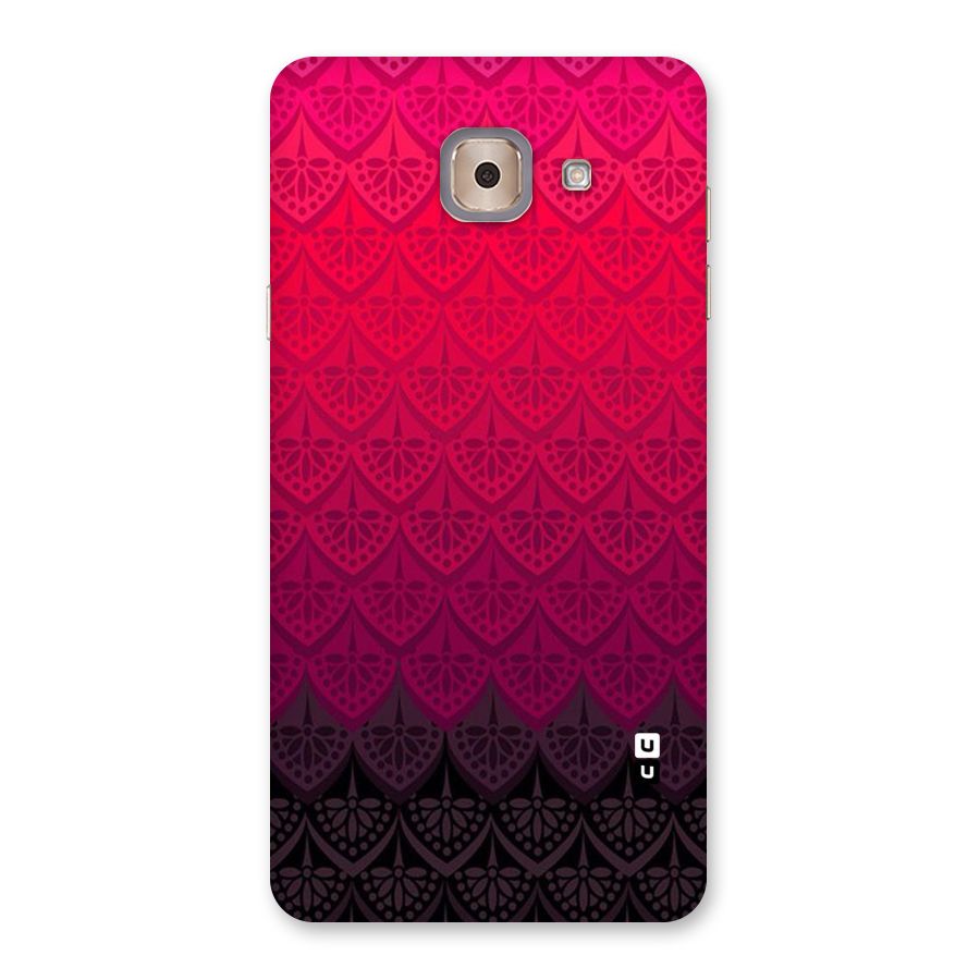 Shades Red Design Back Case for Galaxy J7 Max