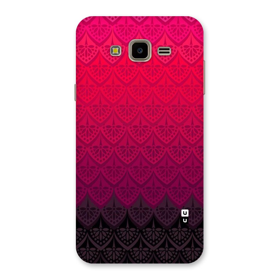 Shades Red Design Back Case for Galaxy J7 Nxt