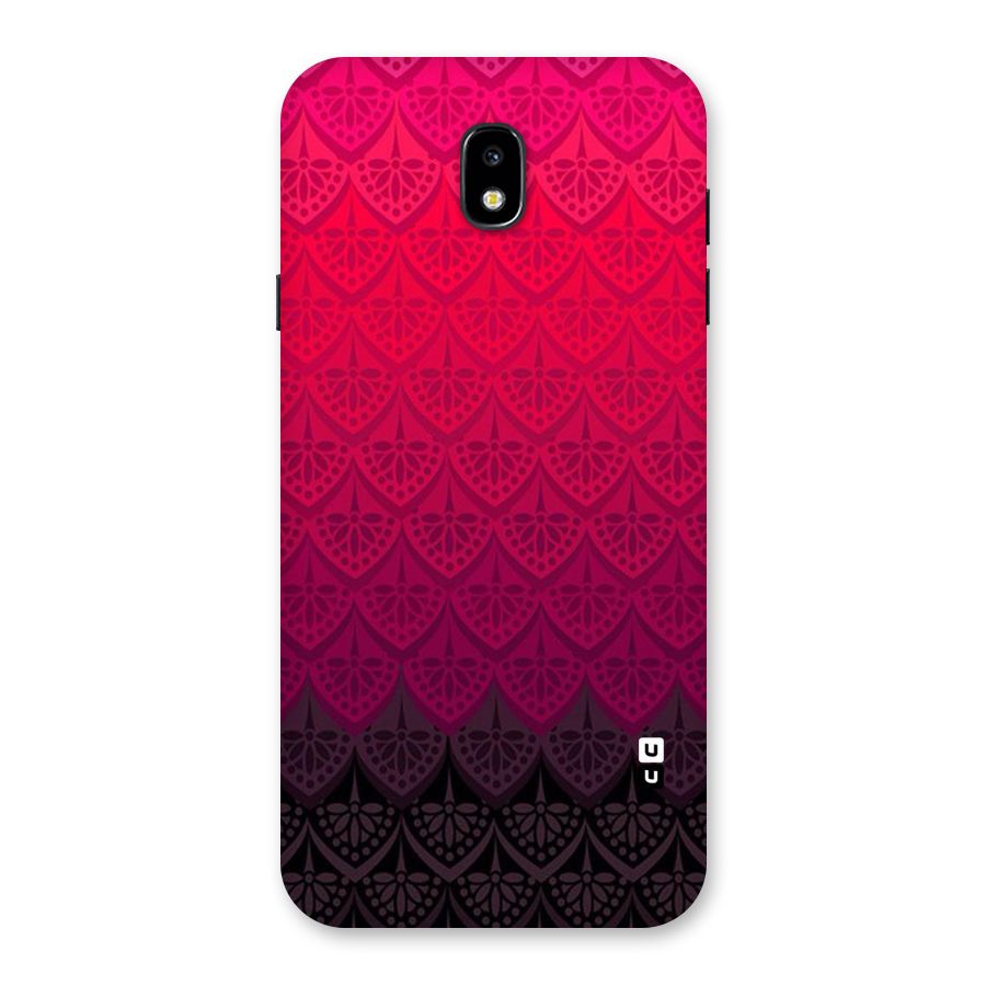 Shades Red Design Back Case for Galaxy J7 Pro