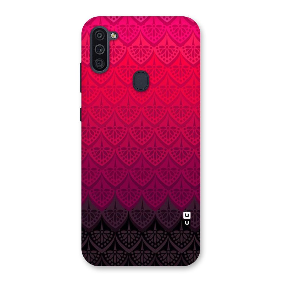 Shades Red Design Back Case for Galaxy M11