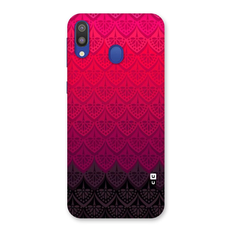 Shades Red Design Back Case for Galaxy M20