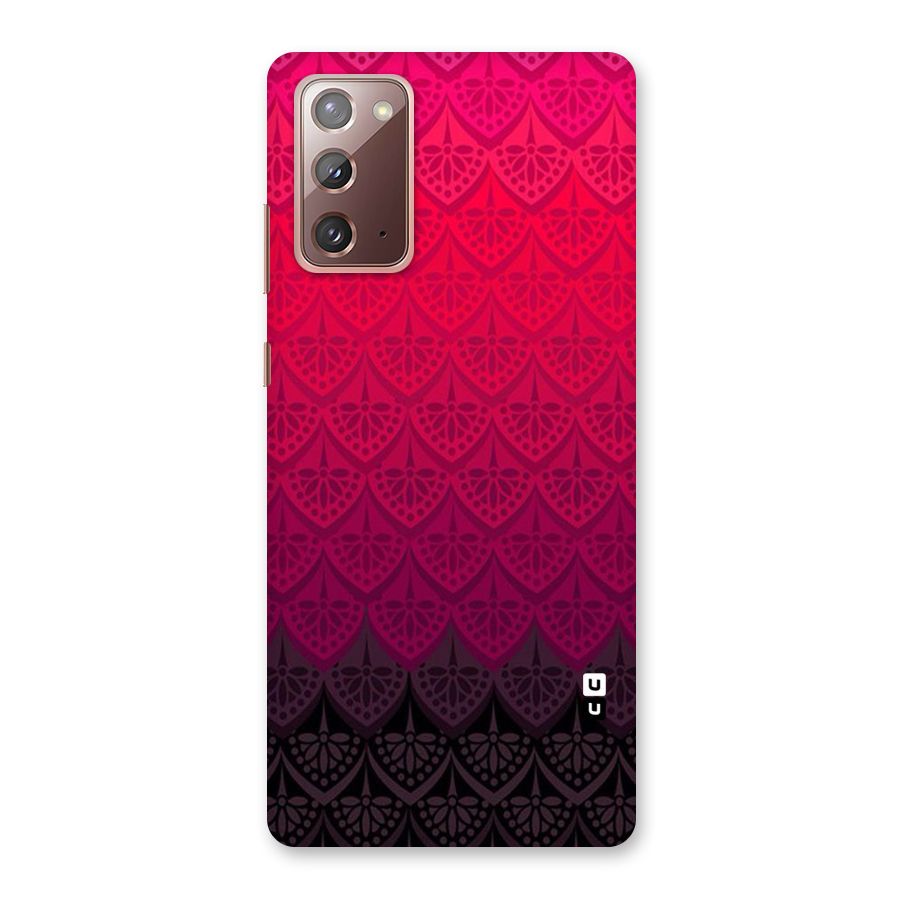 Shades Red Design Back Case for Galaxy Note 20