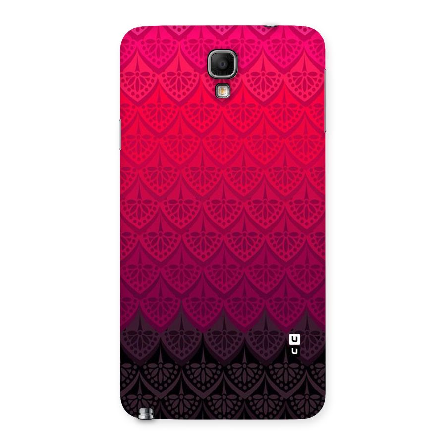 Shades Red Design Back Case for Galaxy Note 3 Neo