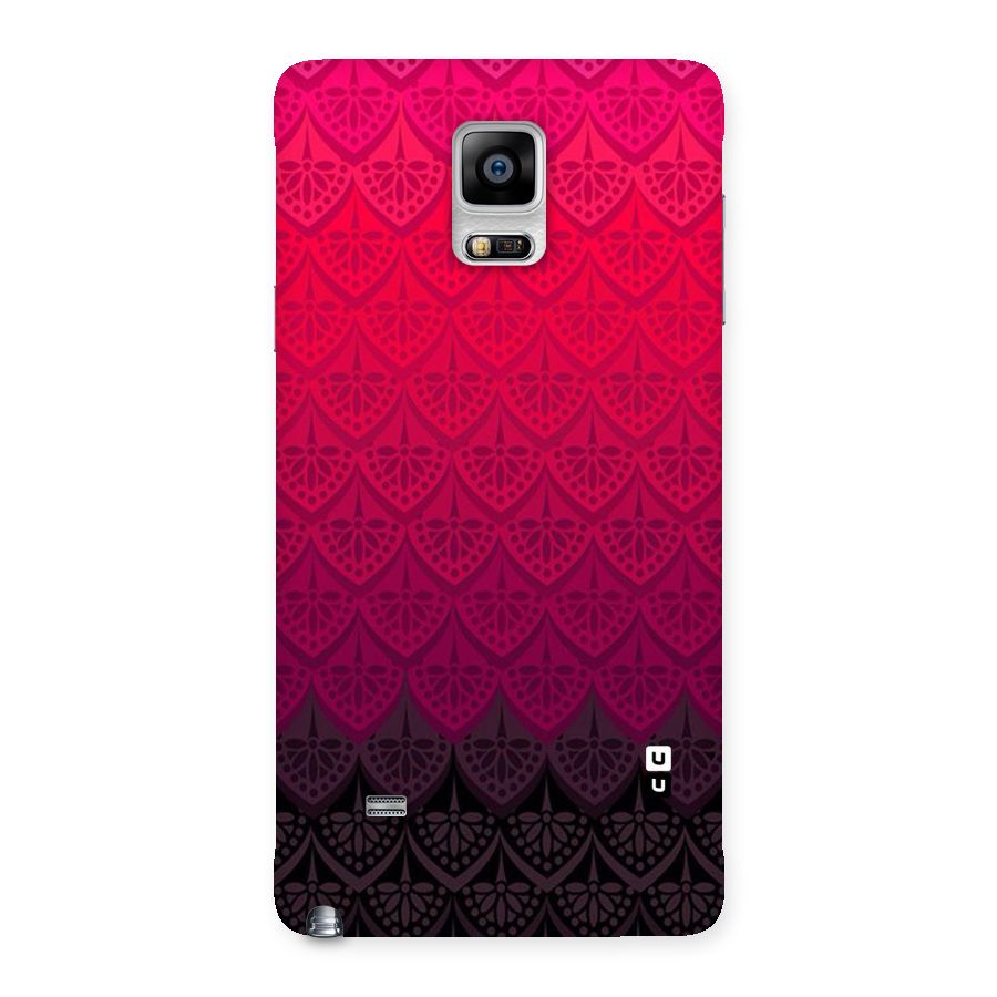 Shades Red Design Back Case for Galaxy Note 4