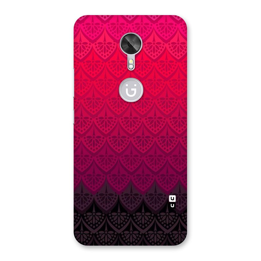 Shades Red Design Back Case for Gionee A1