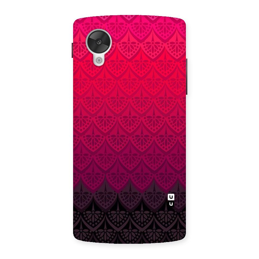Shades Red Design Back Case for Google Nexsus 5