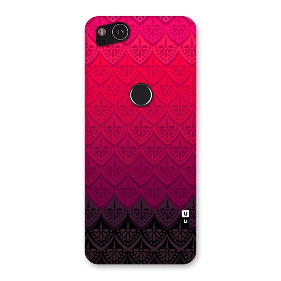 Shades Red Design Back Case for Google Pixel 2