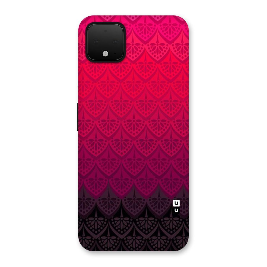 Shades Red Design Back Case for Google Pixel 4 XL
