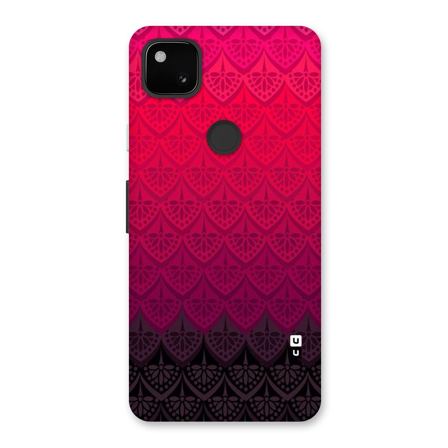Shades Red Design Back Case for Google Pixel 4a