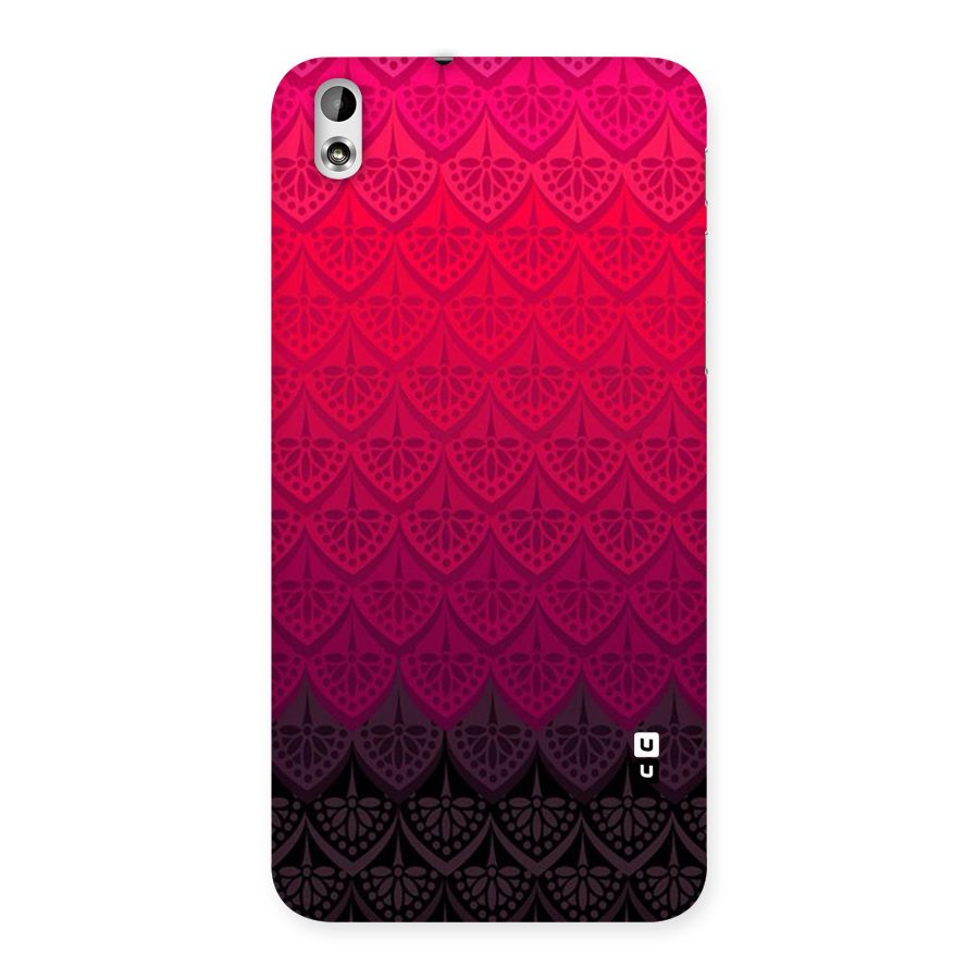 Shades Red Design Back Case for HTC Desire 816g