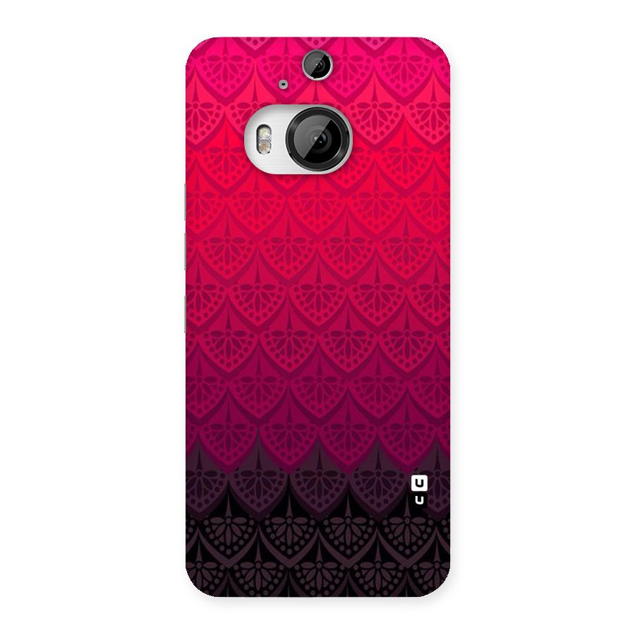 Shades Red Design Back Case for HTC One M9 Plus