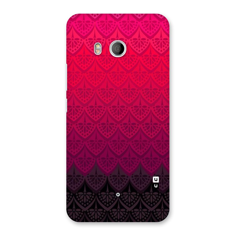 Shades Red Design Back Case for HTC U11