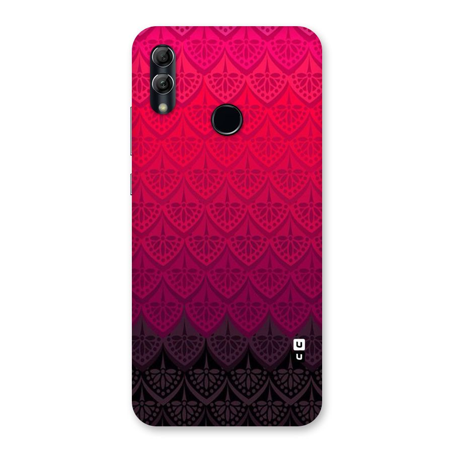 Shades Red Design Back Case for Honor 10 Lite