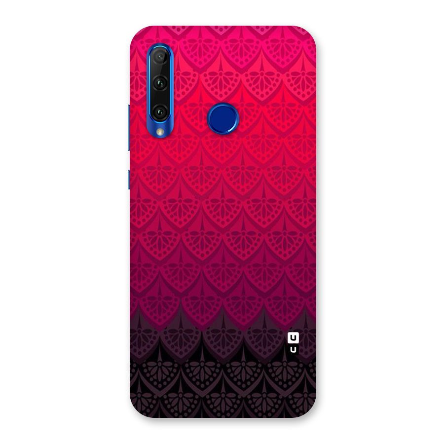 Shades Red Design Back Case for Honor 20i
