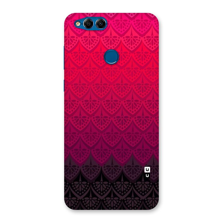 Shades Red Design Back Case for Honor 7X