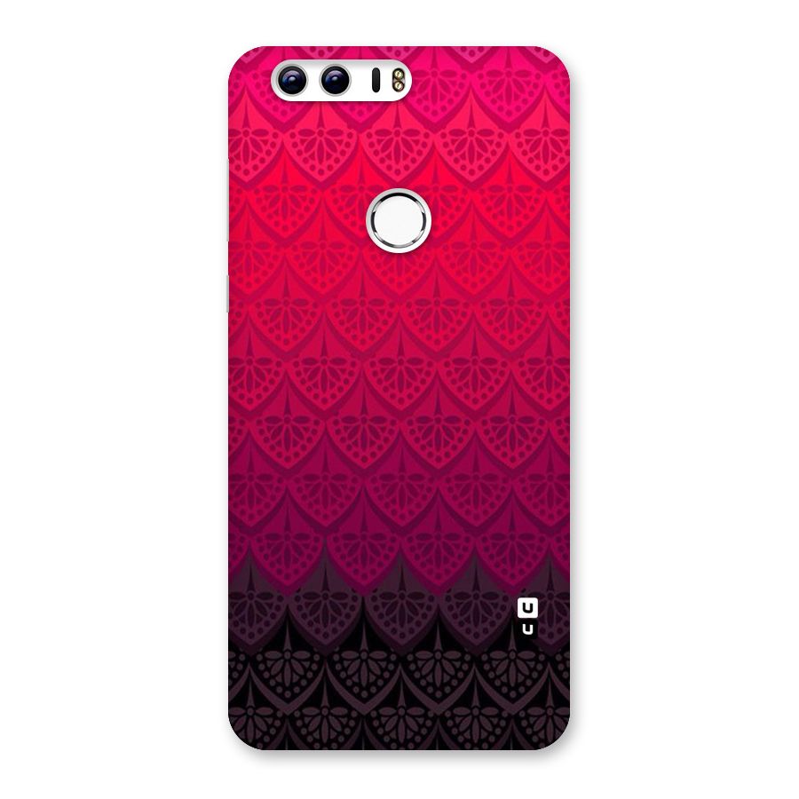 Shades Red Design Back Case for Honor 8
