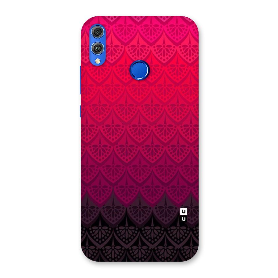 Shades Red Design Back Case for Honor 8X