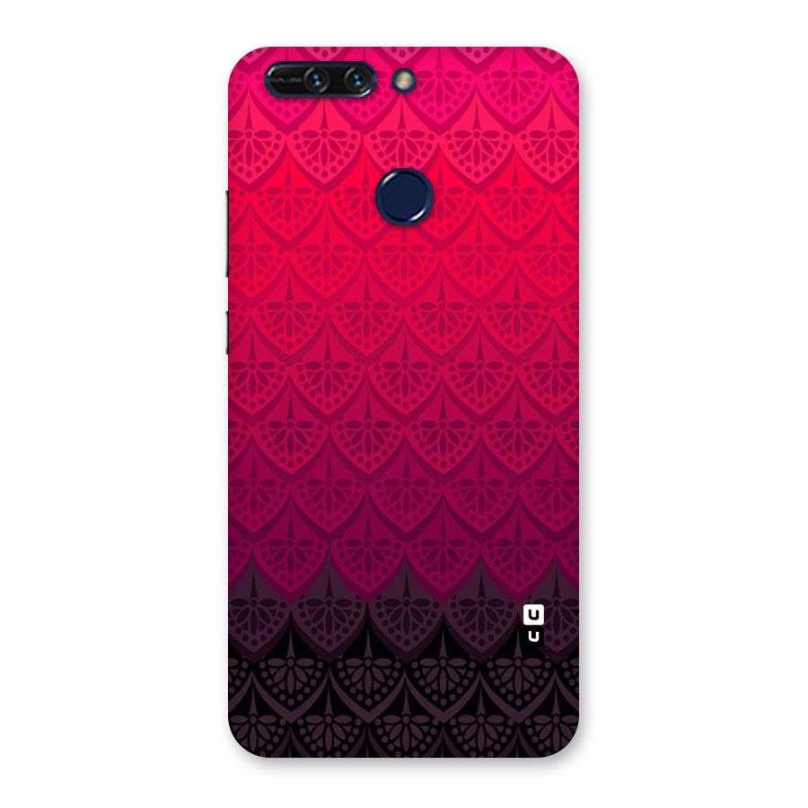 Shades Red Design Back Case for Honor 8 Pro