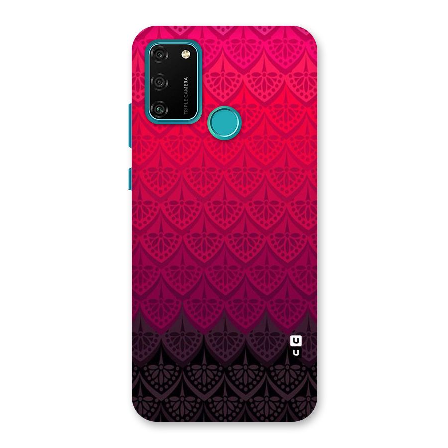 Shades Red Design Back Case for Honor 9A