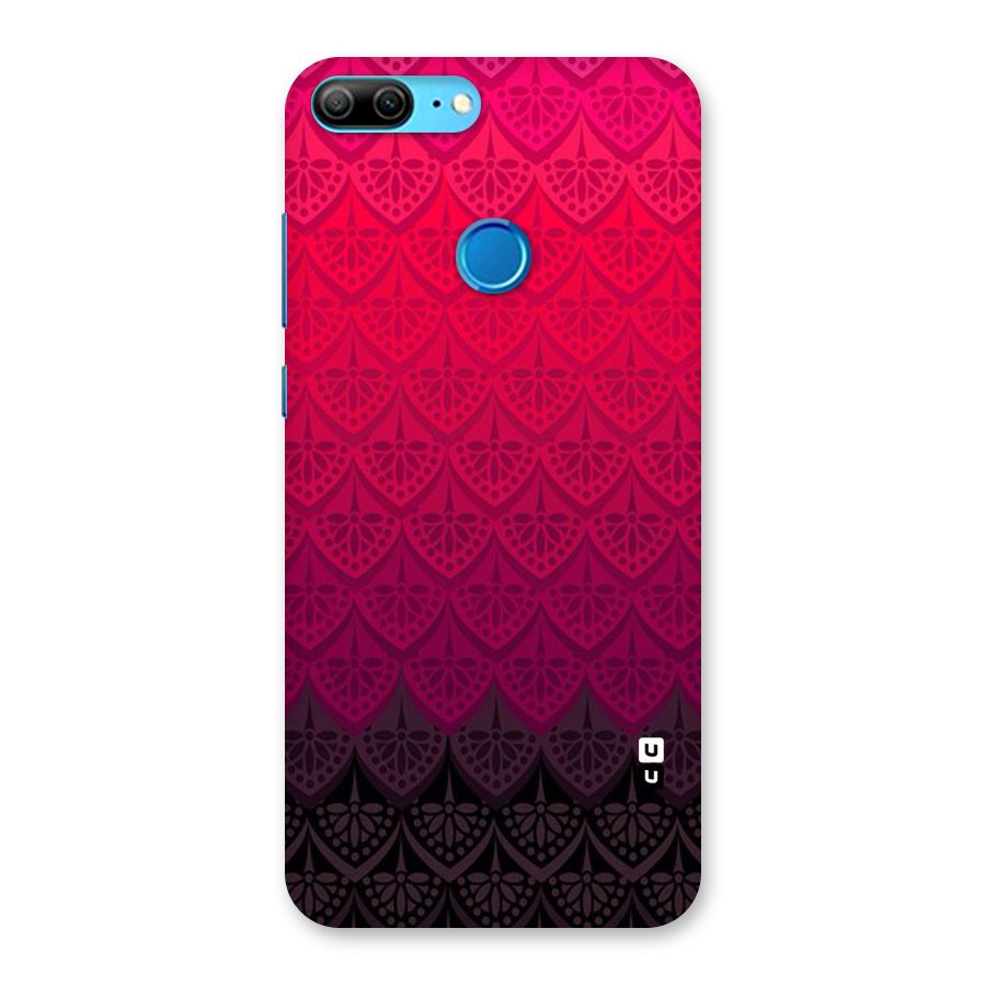 Shades Red Design Back Case for Honor 9 Lite