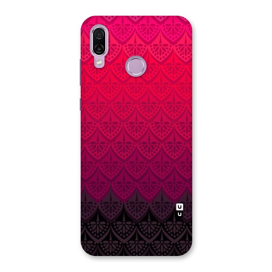 Shades Red Design Back Case for Honor Play