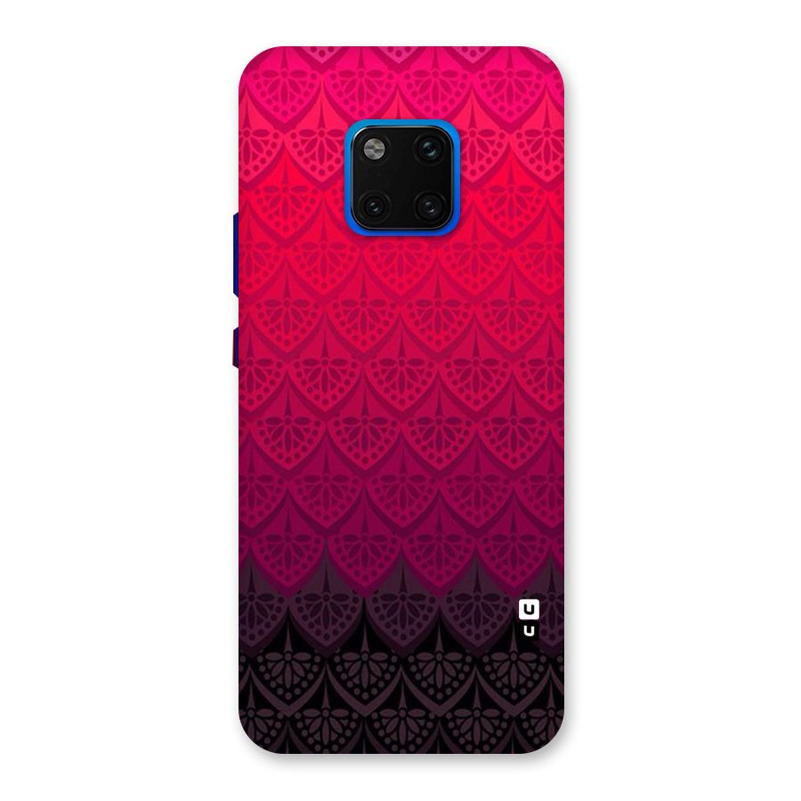 Shades Red Design Back Case for Huawei Mate 20 Pro