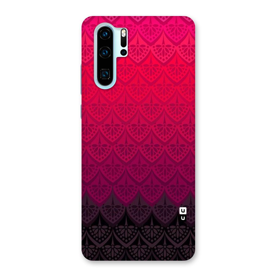 Shades Red Design Back Case for Huawei P30 Pro