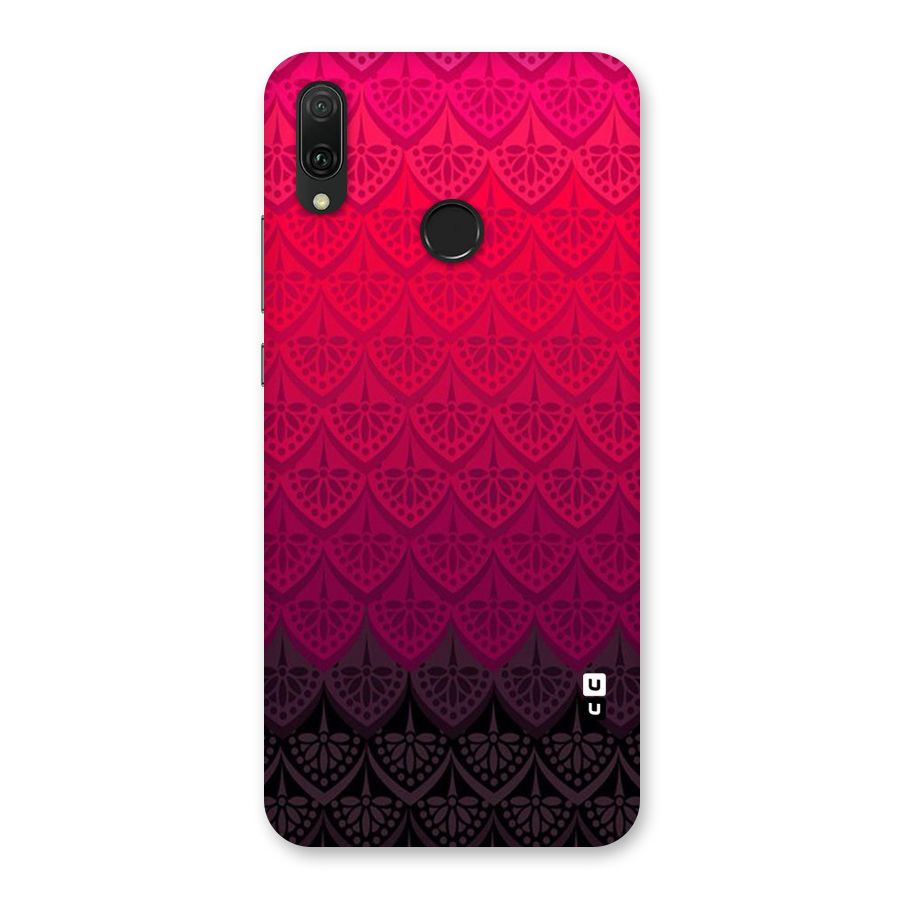 Shades Red Design Back Case for Huawei Y9 (2019)