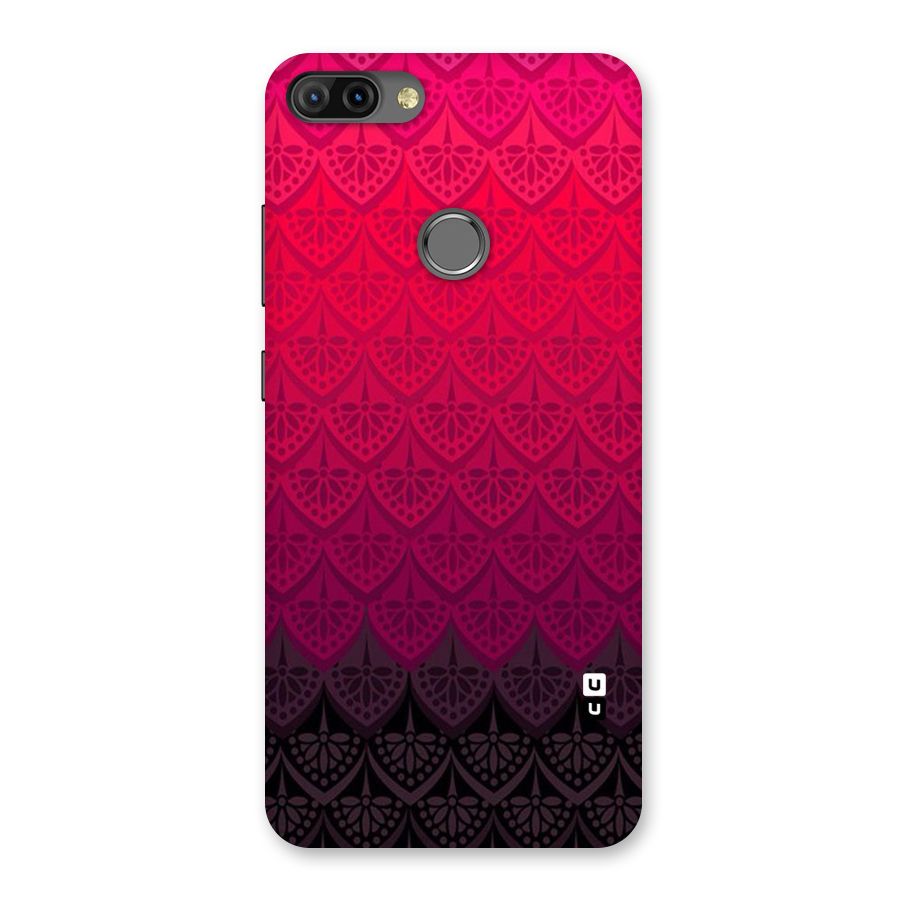 Shades Red Design Back Case for Infinix Hot 6 Pro