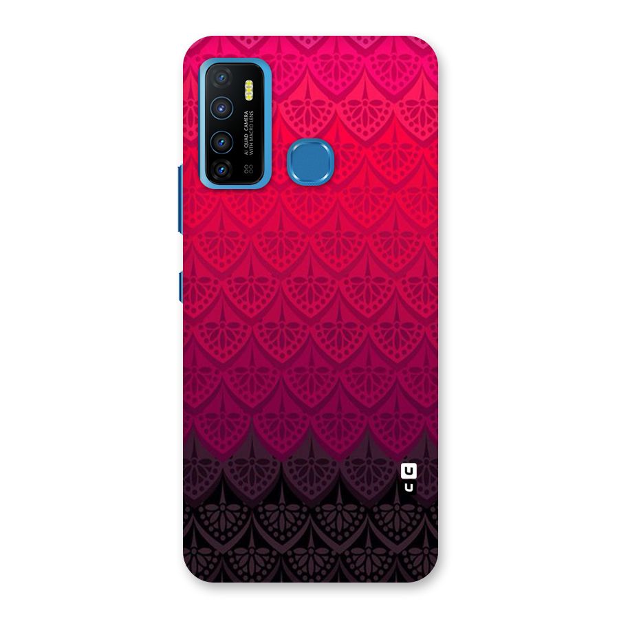 Shades Red Design Back Case for Infinix Hot 9