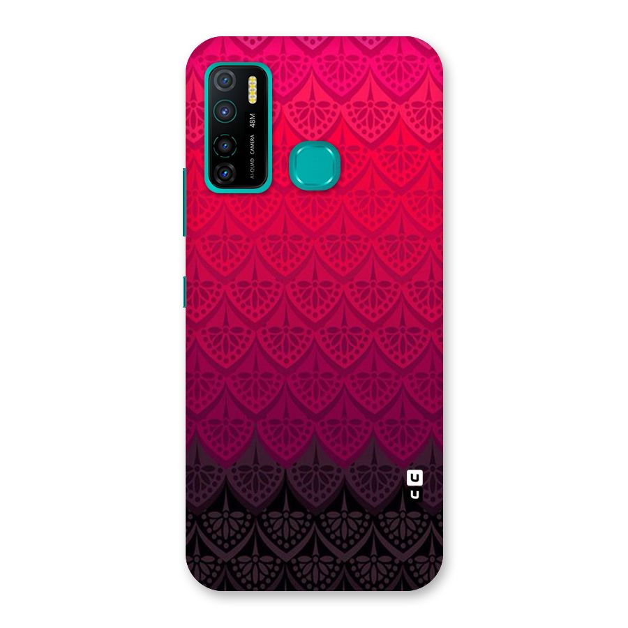 Shades Red Design Back Case for Infinix Hot 9 Pro