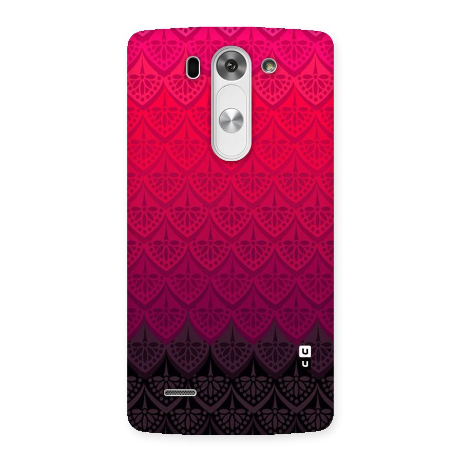 Shades Red Design Back Case for LG G3 Mini