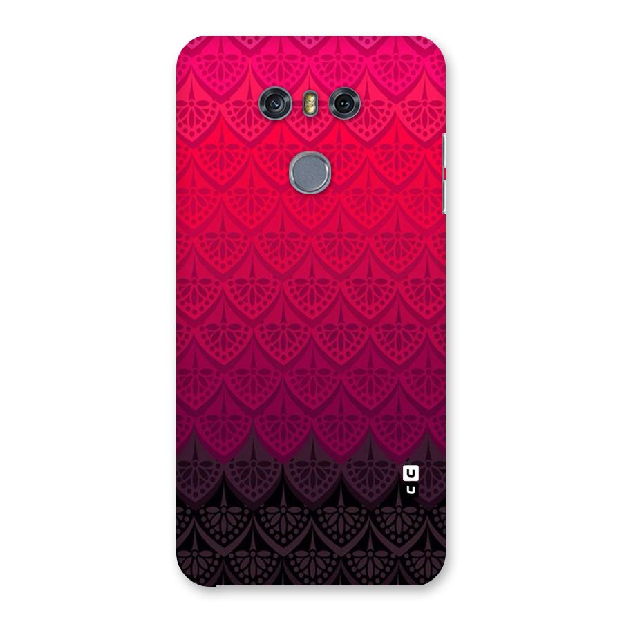 Shades Red Design Back Case for LG G6