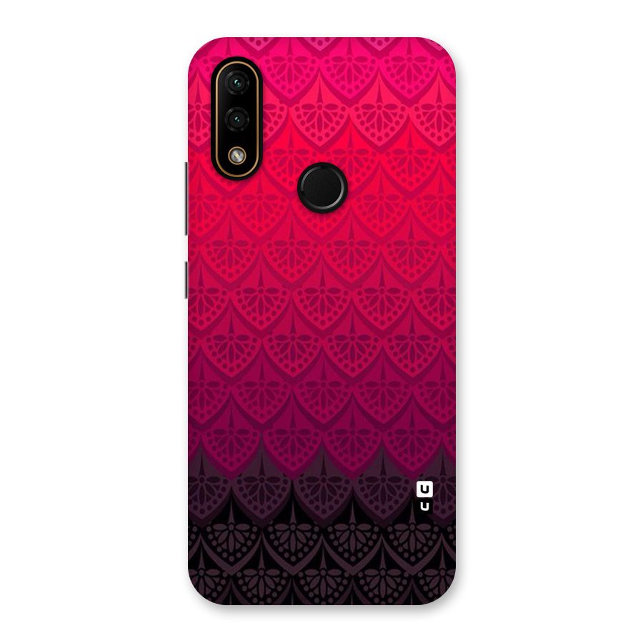 Shades Red Design Back Case for Lenovo A6 Note