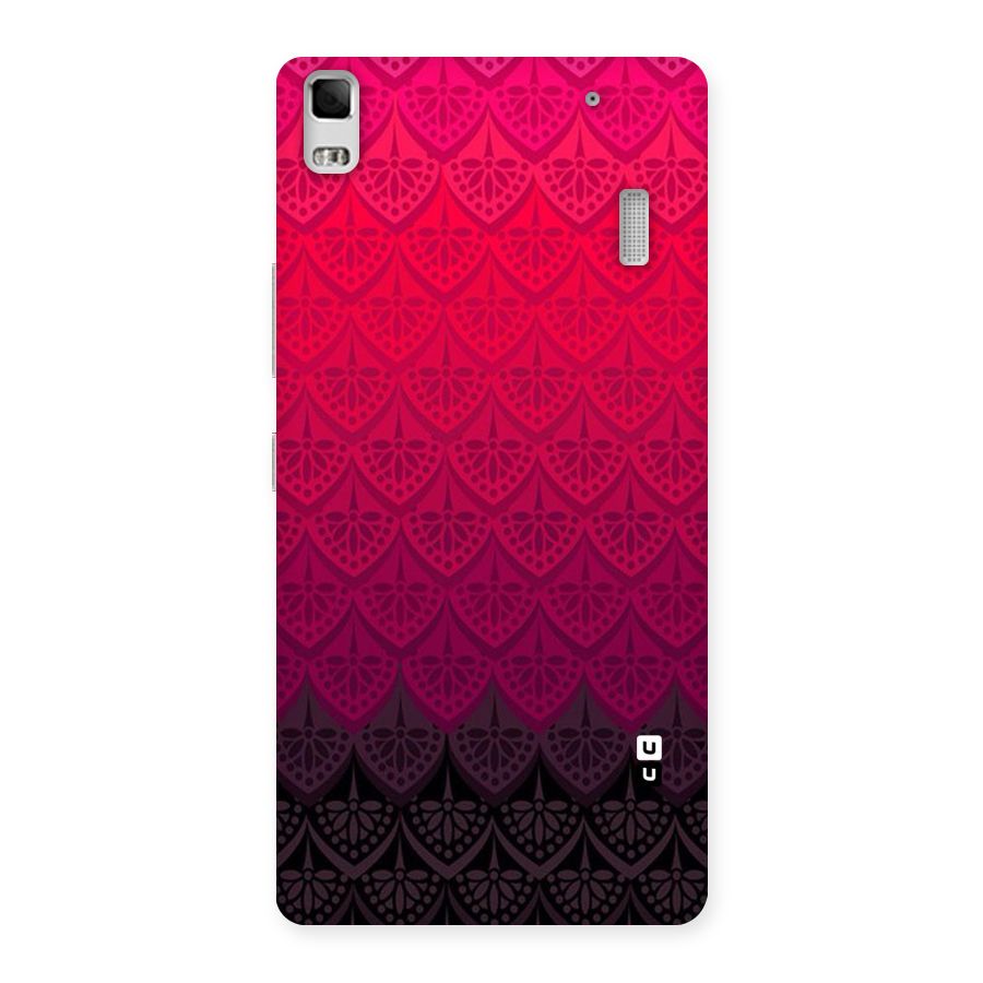 Shades Red Design Back Case for Lenovo K3 Note