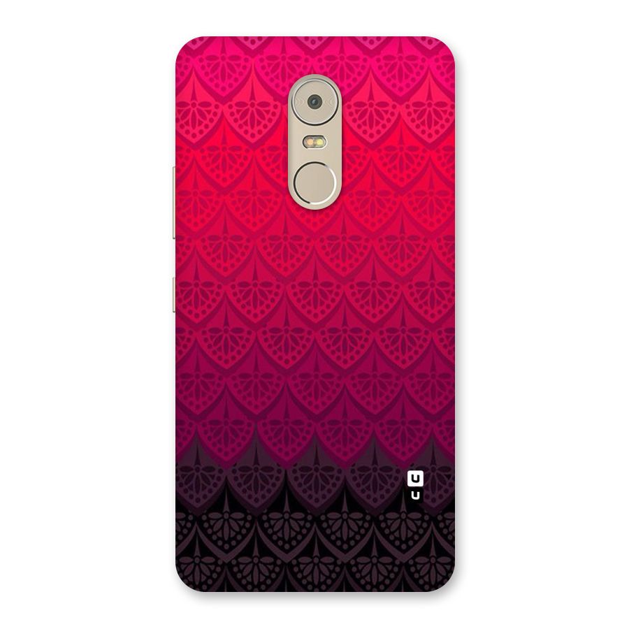 Shades Red Design Back Case for Lenovo K6 Note