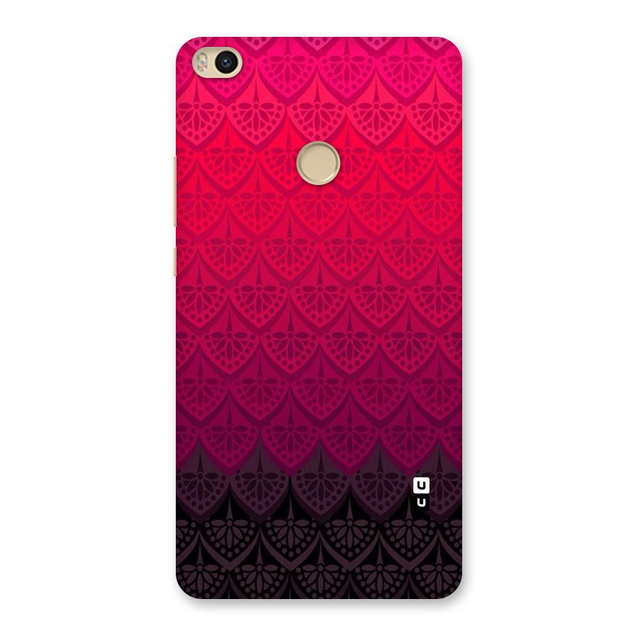 Shades Red Design Back Case for Mi Max 2