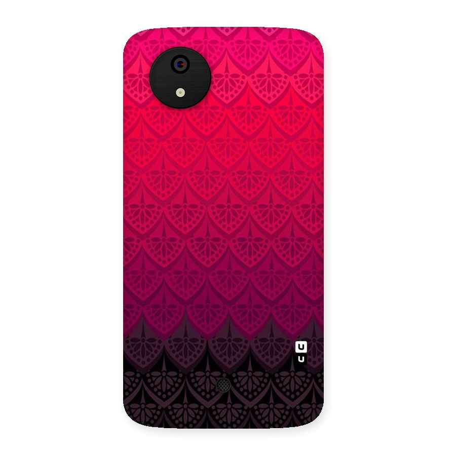 Shades Red Design Back Case for Micromax Canvas A1