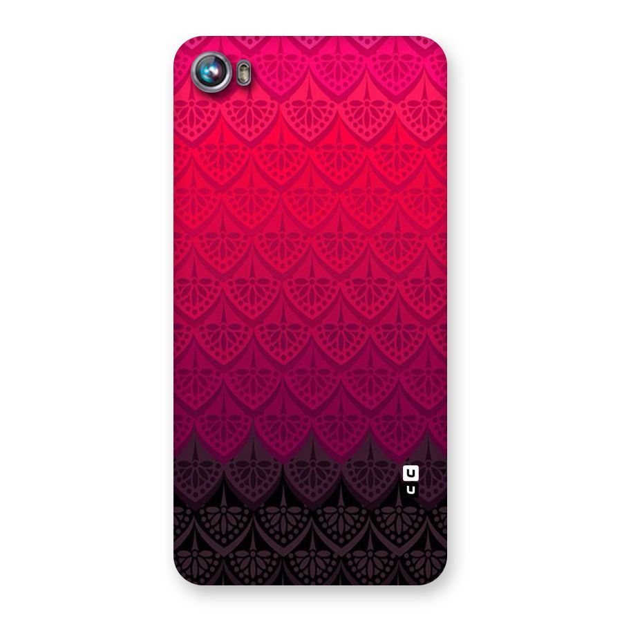 Shades Red Design Back Case for Micromax Canvas Fire 4 A107