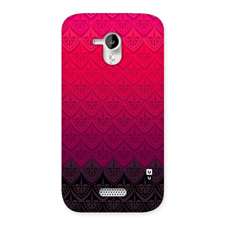 Shades Red Design Back Case for Micromax Canvas HD A116