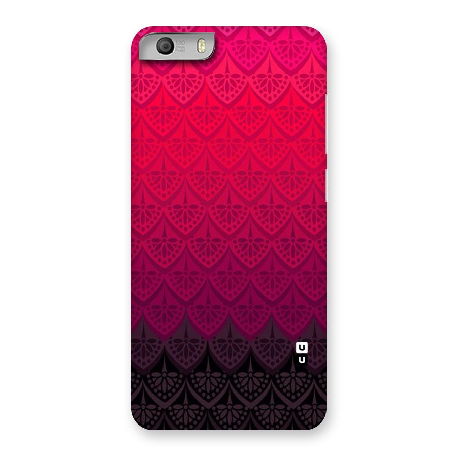 Shades Red Design Back Case for Micromax Canvas Knight 2