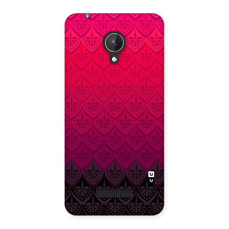 Shades Red Design Back Case for Micromax Canvas Spark Q380