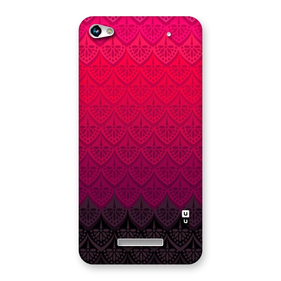 Shades Red Design Back Case for Micromax Hue 2
